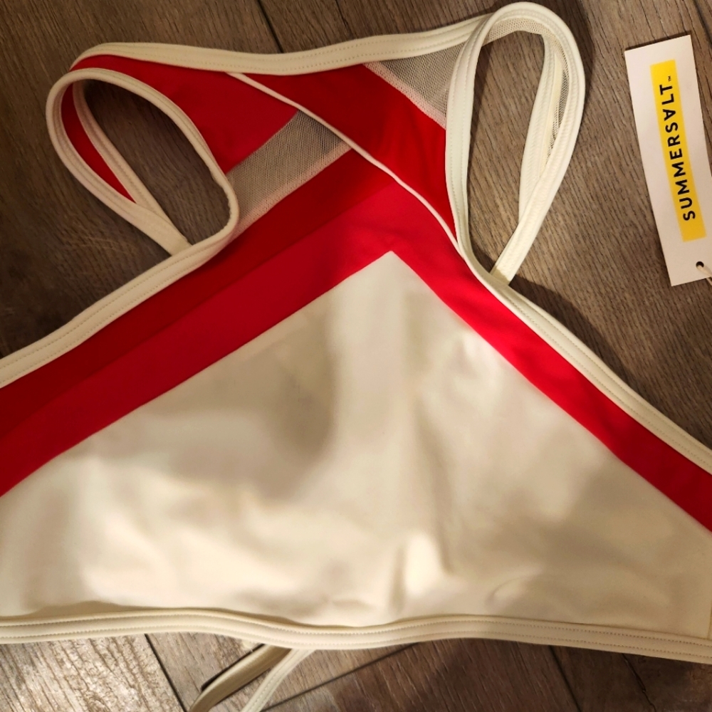 Summersalt High Tide Bikini Top Sz 4